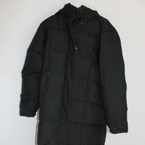 long down snow coat Eddie Bauer
